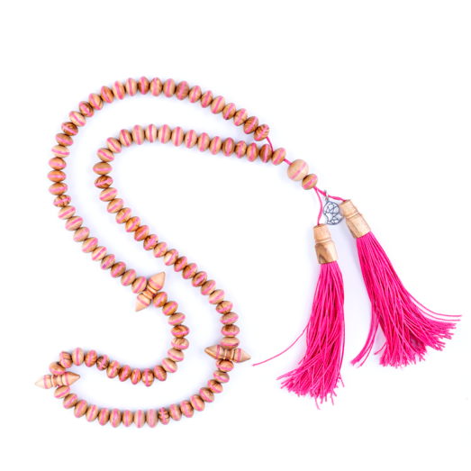 100 Olive with Pink sharaba - RHWP028