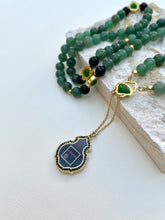 سبحة 100 حباية جاد طبيعى مطعم بأحجار اليسر الطبيعى