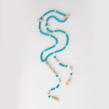 Load image into Gallery viewer, 99 beads Fairuz stones &amp; Ivory Rosary - RHCI004
